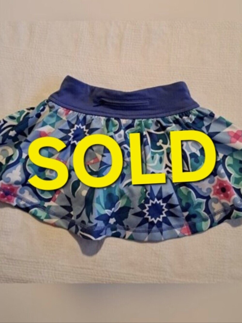 Gymboree Gymgo girls size XS 3-4 active wear skirt